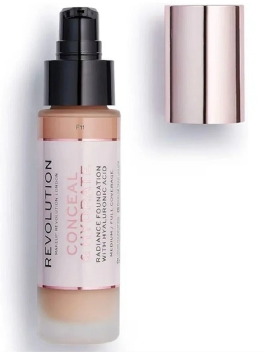 🆕️SEALED Makeup Revolution Conceal & Hydrate Radiance Foundation F11